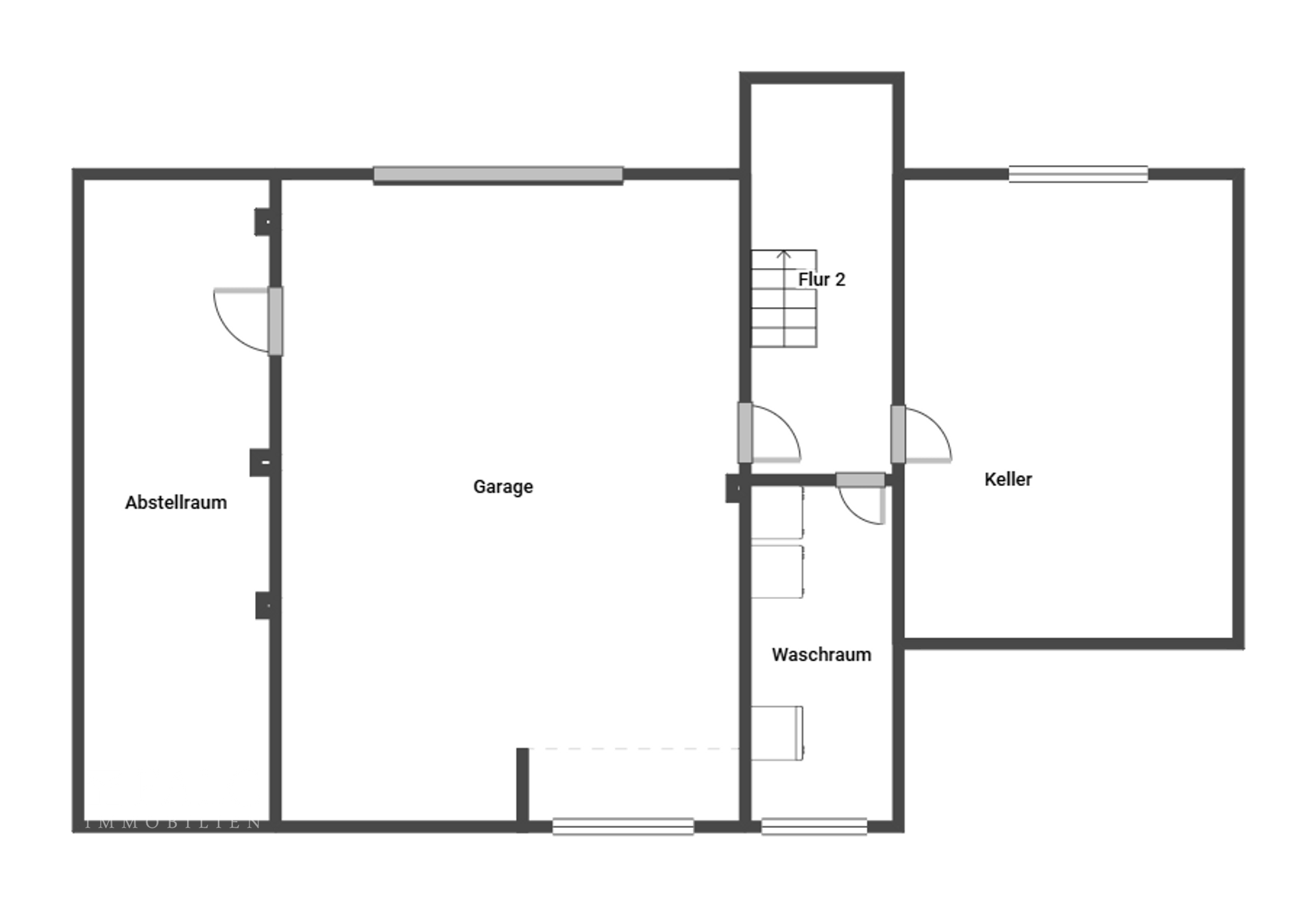 Grundriss 1. UG